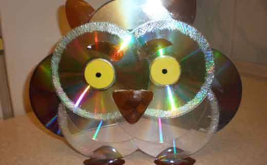 Поделки из CD-дисков