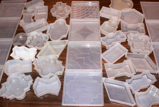 Пластиковые формы для плитки 