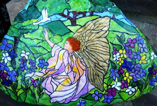 Волшебница фея - украшение для сада 