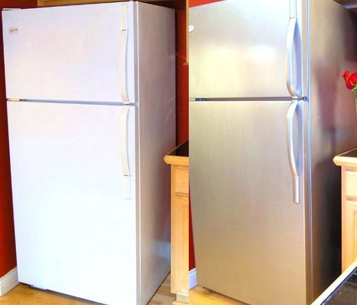 Покрасить холодильник 