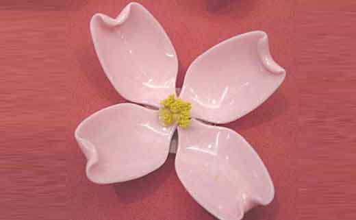 цветок сакуры поделка 