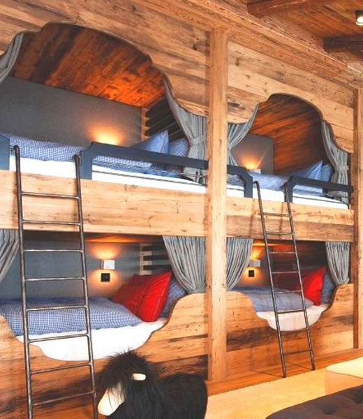 деревянные двухъярусные кровати 