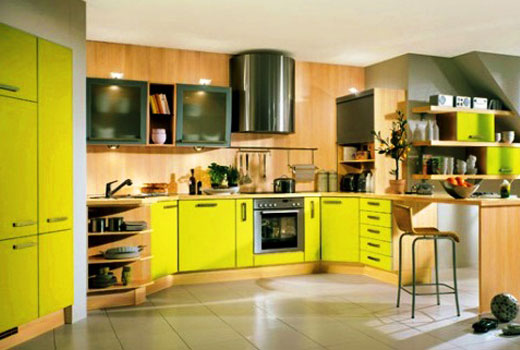Покраска кухонной мебели 