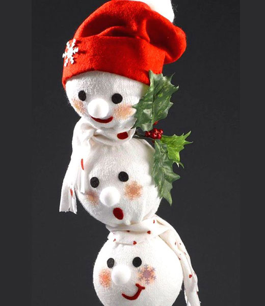 Снеговик из бумаги, как сделать объемный снеговик из гофрированной бумаги своими руками, шаблоны